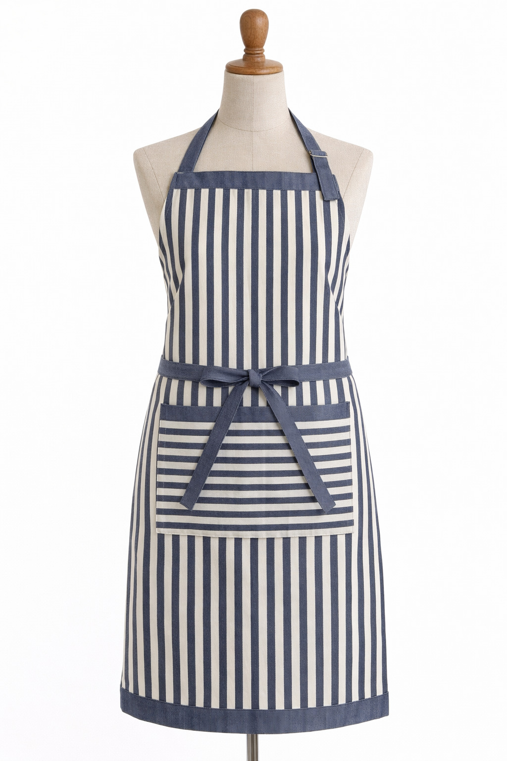 No26_Blue Stripe Apron
